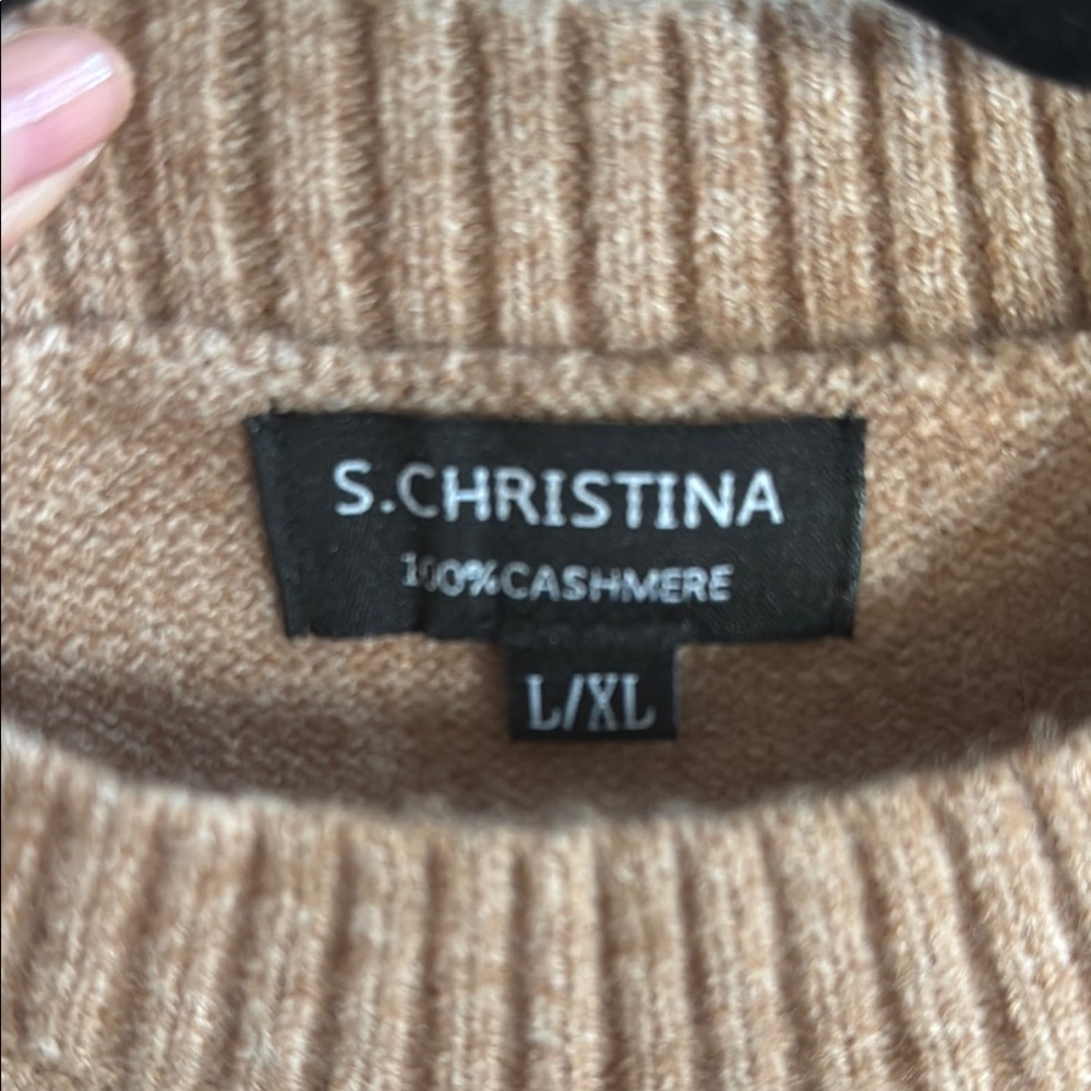 Christina Tan Crew Neck Sweater & pant set